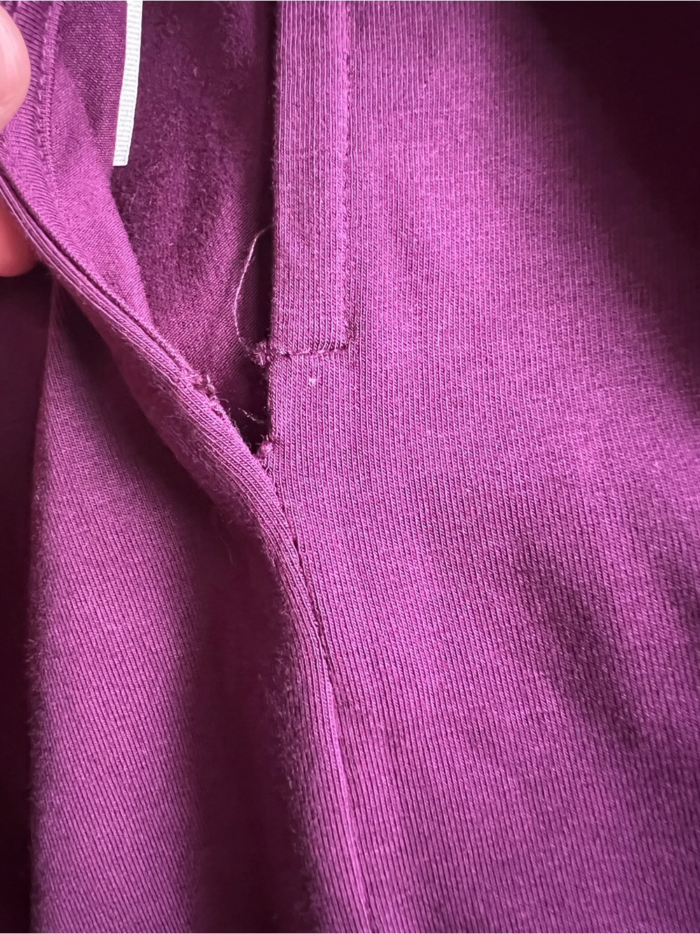 ‼️EUC: Pact Organic Women’s Plum Fit & Flare Cowl Neck Jumpsuit - S - Picture 9 of 9